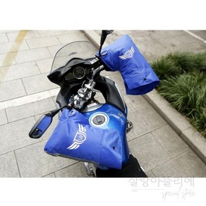오토바이 자전거 겨울 핸드워머 따뜻한 방한장갑, 블랙