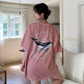 [3XL] 유니크/피그먼트 Whale 박스티 3color