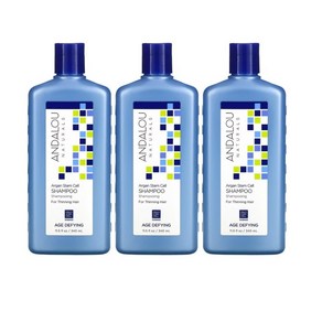 Andalou Natuals 염색 모발용 아르간 스팀 셀 컨디셔너 340ml 1팩, 3개