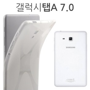 더조은셀러 갤럭시탭A 7.0 젤리 케이스 T280 T285, 투명, 1개