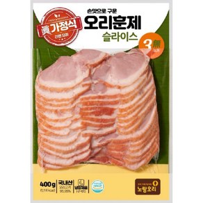 닭고기몰 노랑오리 손맛으로 구운 오리훈제슬라이스 400g, 1개