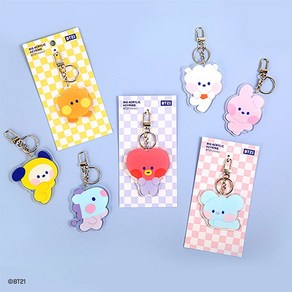 (방탄소년단굿즈)BT21 미니니 빅 아크릴 키링 열쇠고리 942336, 쿠키, 1개