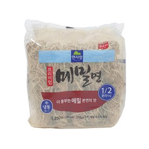 (무)(냉동)면사랑메밀면 1.25kg, 8개
