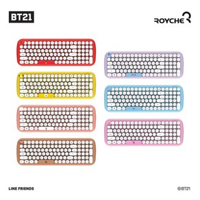 로이체 라인프렌즈 BT21 무선 레트로 키보드, 치미