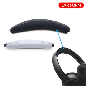 이어폼 보스 QC25 QC35 호환 헤드빔 헤드 밴드 헤드셋 커버, 블랙 H916