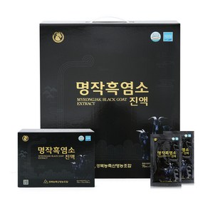 명작 흑염소 진액 60포, 60개, 70ml