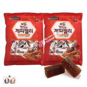 일광 계피젤리(280g) 2봉+자색옥춘사탕 20g세트 번들 1호, 580g, 1세트