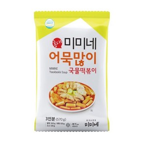 네 어묵많이 국물떡볶이 570G, 1개