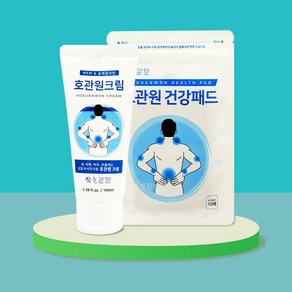 호관원 마사지 온열 스포츠 크림 100ml + 건강패드 15매, 1개