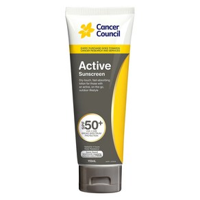 호주 캔서카운슬 액티브 선크림 SPF50+, 1개, 110ml