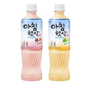 아침햇살 고구마 + 옥수수 500ml 각 6입 총 12입