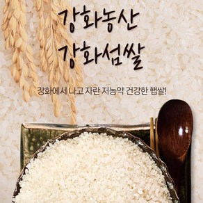 강화농산 강화섬쌀(삼광) 10kg 20kg, 보통등급, 1개