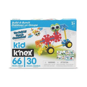 KID K'NEX - 묶음 세트 - 66피스 - 만 3세 이상 건설 교육용 장난감 (아마존 독점) 포장은 다를 수 있습니다., 1개