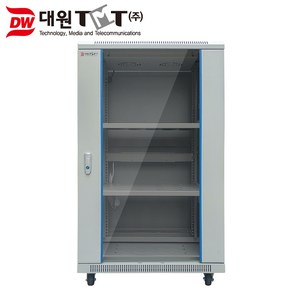 대원티엠티 DW-H1000 H1000XD600XW600 20U 허브랙, 블랙, 1개