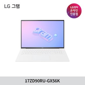 2023 LG전자 그램 대학생 사무용 노트북 17ZD90RU-GX56K, WIN11 Home, 16GB, 256GB, 코어i5, 스노우화이트