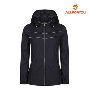 [올포유] 여름 여성 테이프 포인트 후드 탈부착 점퍼 AWJUL3361-915
