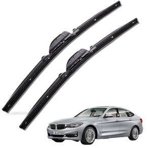 BMW 3GT 전차종 순정(호환)형 자동차 프리미엄 하이브리드 와이퍼 윈도우브러쉬 1+1세트, 3GT F34-PR600+475mm커넥터B1