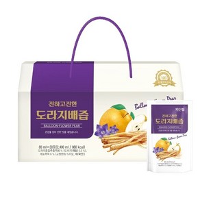 파인힐 진하고진한 도라지배즙, 30개, 80ml