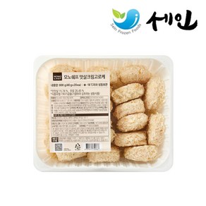 냉동 맛살 크림 고로케 튀김 사이드 메뉴, 1개, 800g