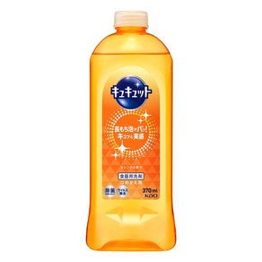 KAO 큐큣토 오렌지향 리필 370ml 주방세제, 1개