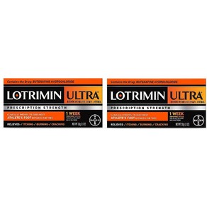 로트리민 울트라 30g Lotimin Ulta 풋케어 운동선수 트리트먼트 운동선수 발관리 풋크림, 30g(2개), 2kg, 2세트