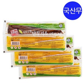 대창 치자김밥단무지&김밥우엉 250g