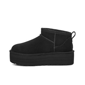 어그 UGG 여성 클래식 울트라 미니 플랫폼 부츠 블랙 (1135092-BLK)