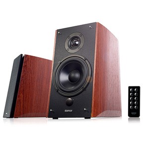 에디파이어 R2000DB 2채널 HiFi 블루투스 스피커 무선리모컨 북쉘프 PC용