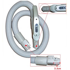 삼성청소기호스 버클짧음호스 주름대 연장관 정품 손잡이있음 VC-BT715 VC-BT720 VC-BZ710 VC-BZ715 VC-BT721 VC-B935Z VC-B720W, 1개