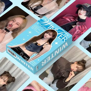 에스파 포토카드 윈터 Winte소장 셀카 양면 유광 포카, R-55장