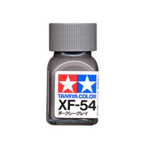 (80354) 타미야 에나멜 도료 XF-54 다크 씨 그레이 무광 10ml