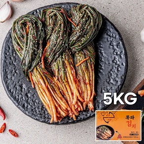 중국산 쪽파김치 업소용 수입 파김치, 1개, 5kg