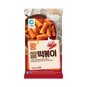 [신선] 청정원 남포동식 왕떡볶이 420g 6입, 6개