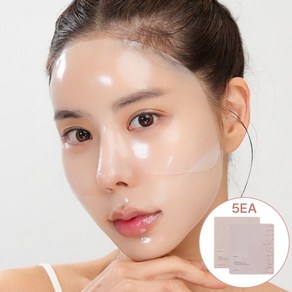 [미백콜라겐팩] 베이스킨 로즈 워터 콜라겐 마스크 1box(5ea) [프랑스산콜라겐], 1개, 5개입