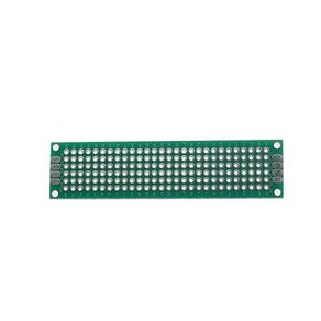 PCB 만능기판 에폭시 양면기판 2.54mm간격 2x8cm, 단품