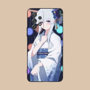 블루아카이브 삼성 갤럭시 케이스 핸드폰 Blue Achive Ushio Mobile Phone Case fo Samsung Galaxy A91 70 54 53 52 34 24