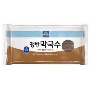 면사랑 쟁반 막국수2kg 6개 냉동 웰빙 분식점 업소용 식자재, 2kg