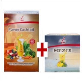 독일피엠(PM) 독일피엠(PM)파워칵테일＋리스토레이트, 450g, 1세트