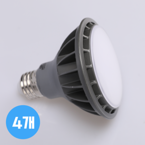 LONG 파30 LED 15W 확산형 주광색(흰색빛 6500K), 4개