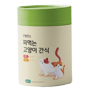 굿밸런스 짜먹는 고양이 간식 플러스, 연어 + 치킨 (총60개입), 360g, 1개