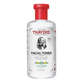 세이어스 THAYERS 위치 하젤 무알코올 토너 355ml, 오이