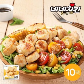 [네네치킨] 네꼬닭 통통 닭가슴살볼 콘옥수수맛 100g 10팩