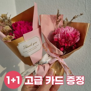 키드넷 미니 꽃다발 카네이션 핑크 2P 납골당 꾸미기, 2개