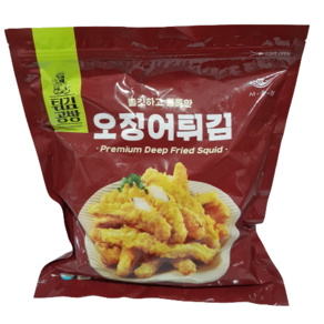 [코스트코] 사옹원 튀김공방 오징어 튀김 아이스박스포장, 1개, 1kg