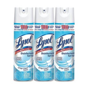 라이솔 살균 스프레이 19oz 3팩 대용량 / Lysol Disinfectant Spay 19oz 3pack, 3개