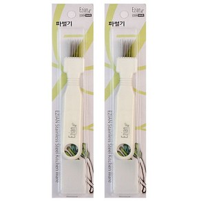 위시리빙 국산 파채칼 2개 파썰기 파채썰기 가정용 파절이 채칼 파칼, 화이트