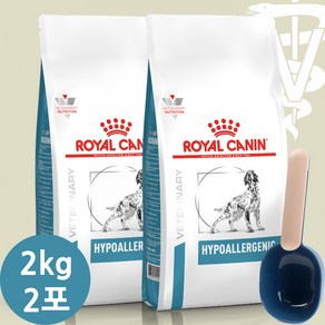 [로얄캐닌] 독 하이포알러제닉(+스쿱) 2kg*2개, 2kg, 2개