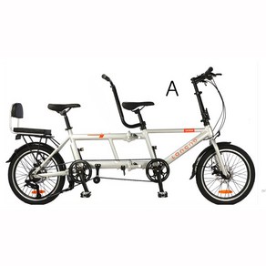 Fully assembled delivery steel frame 2-person welded bicycle 3-person bicycle weekend trip CB-162, A, 1 piece