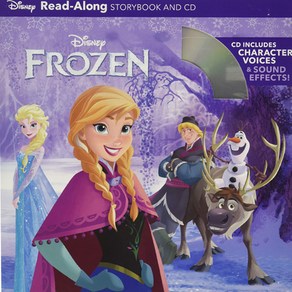 디즈니 겨울왕국 Fozen Read-Along Stoybook+CD, 단품