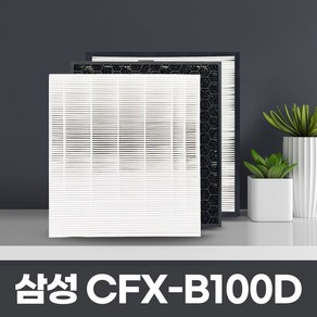 삼성CFX-B100D블루스카이AX40H5000UWD 공기청정기필터, 04-부직포필터5장, 1개